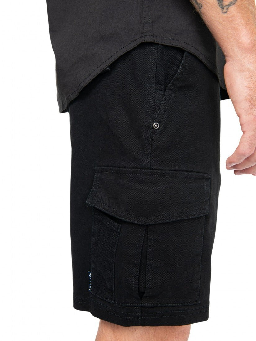 Obligation 19 Cargo Short Colour Black