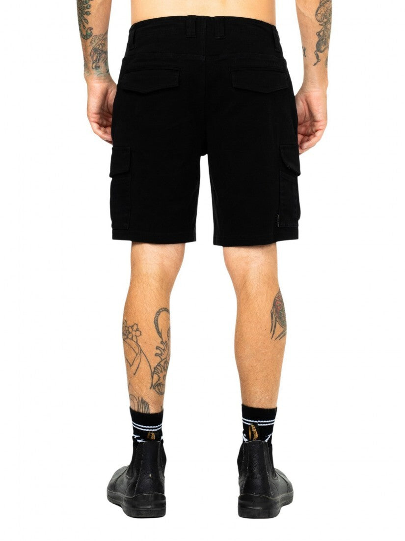 Obligation 19 Cargo Short Colour Black
