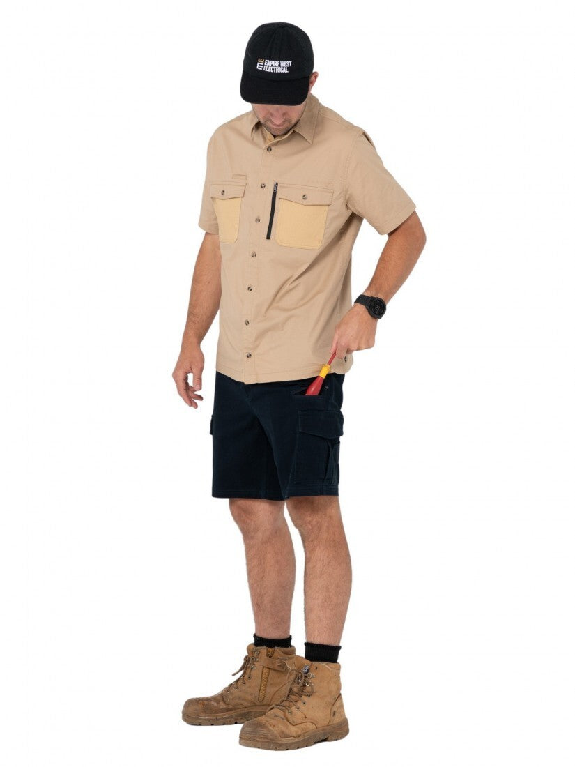 Obligation 19 Cargo Short Colour Navy Blue