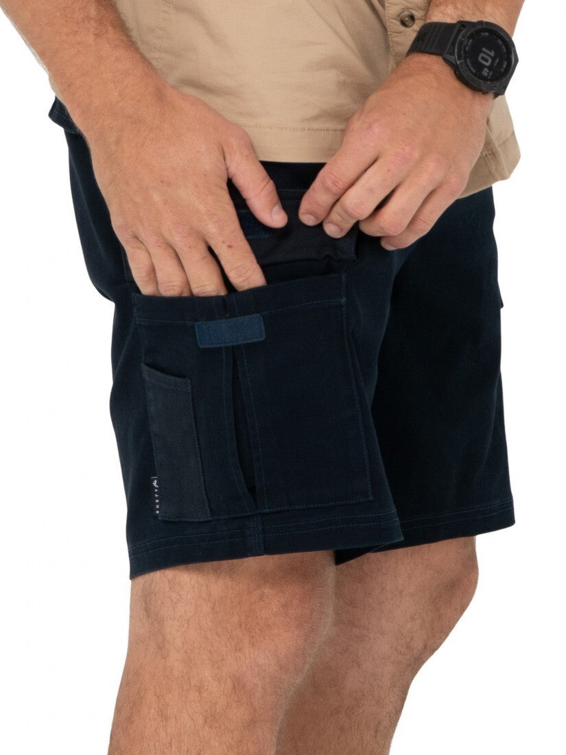 Obligation 19 Cargo Short Colour Navy Blue