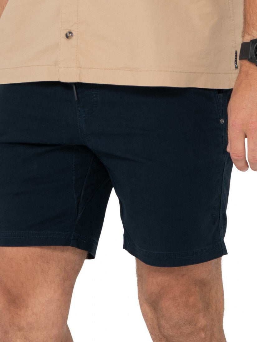 Heavy Lifts 17 Elastic Short Colour Navy Blue