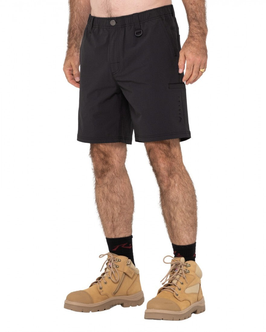 Powerweave Quick Dry Work Short Colour Black