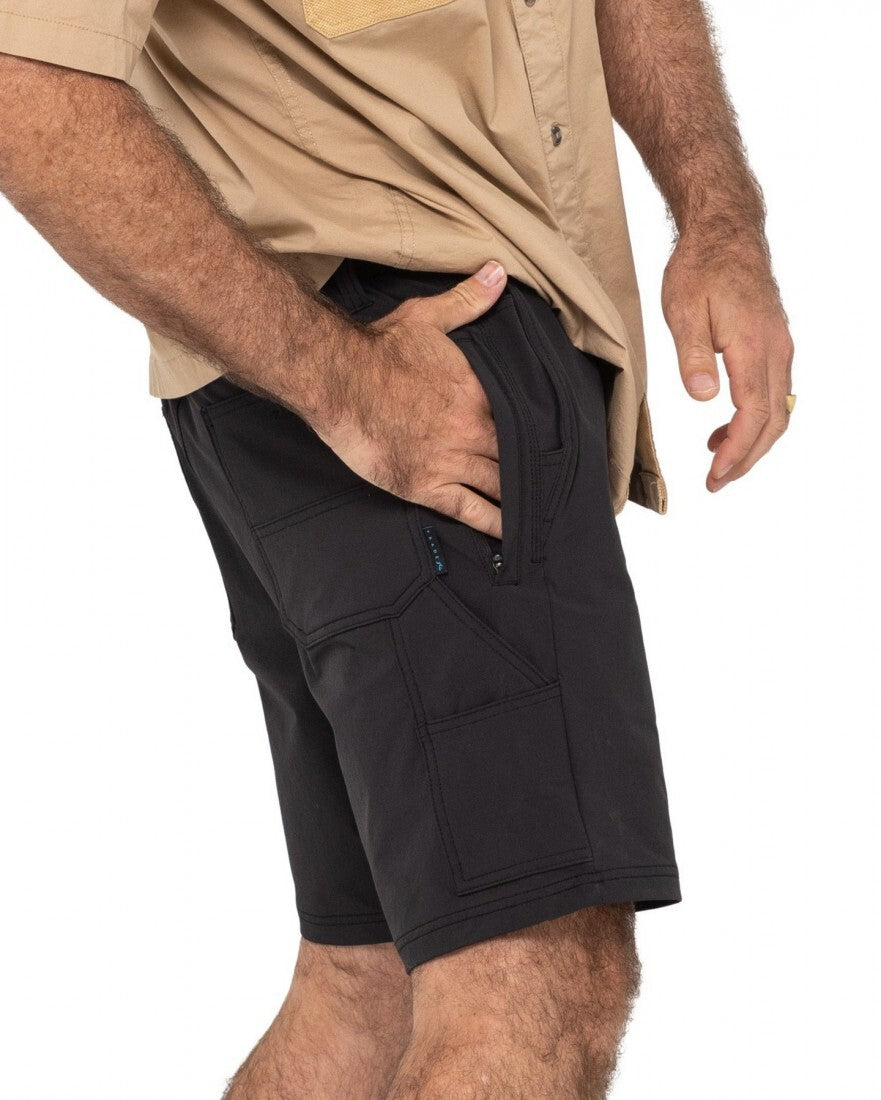 Powerweave Quick Dry Work Short Colour Black