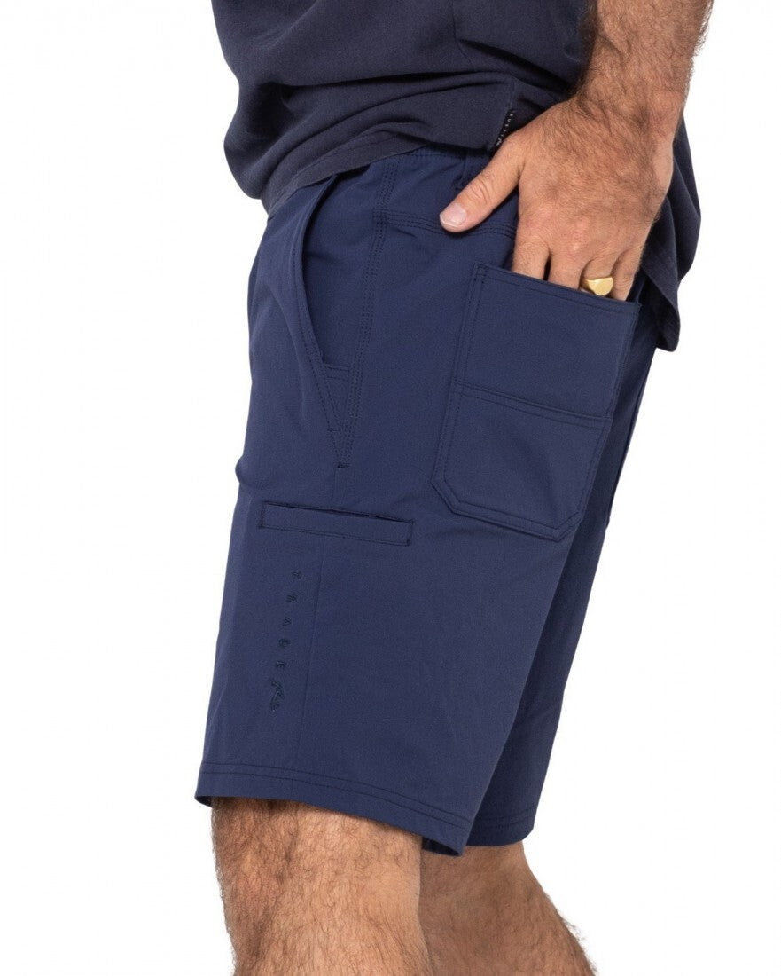 Powerweave Quick Dry Work Short Colour Navy Blue