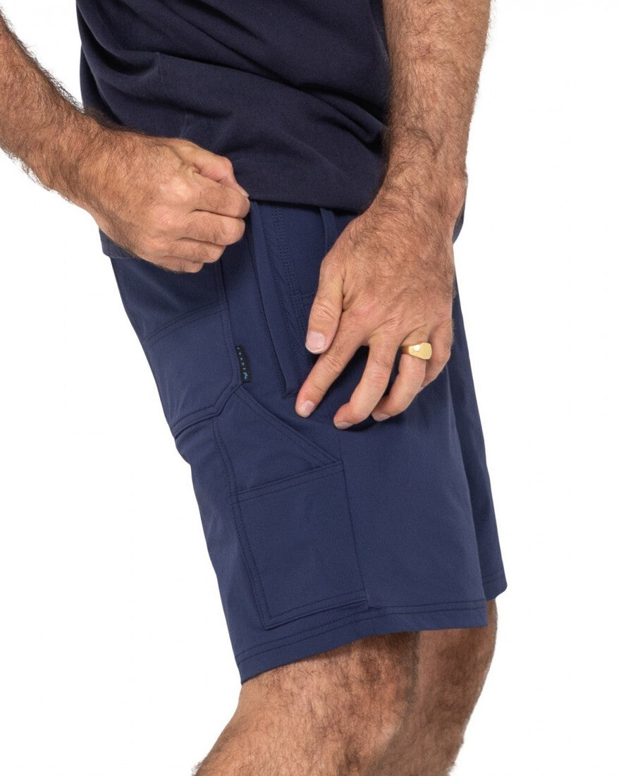 Powerweave Quick Dry Work Short Colour Navy Blue