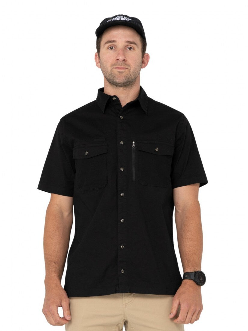 Surf2site Quick Dry Elastic Work Short Colour Black