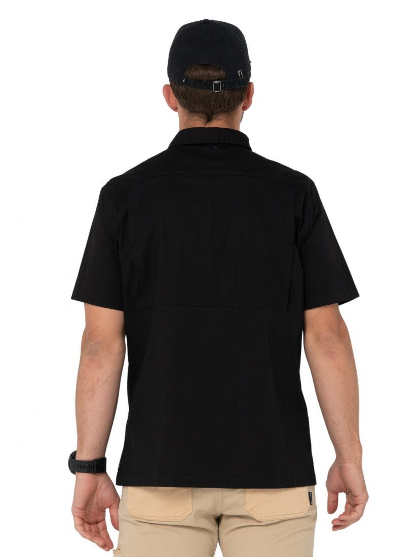 Surf2site Quick Dry Elastic Work Short Colour Black