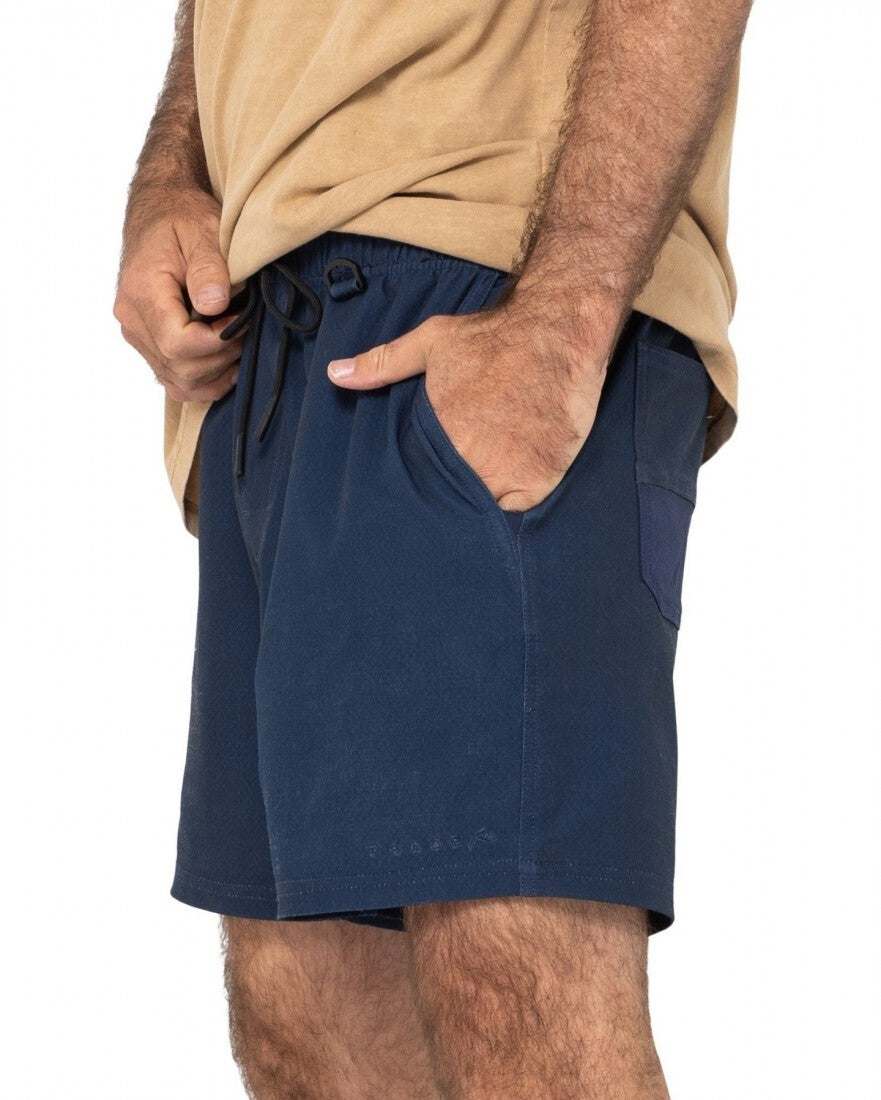 Surf2site Quick Dry Elastic Work Short Colour Navy Blue