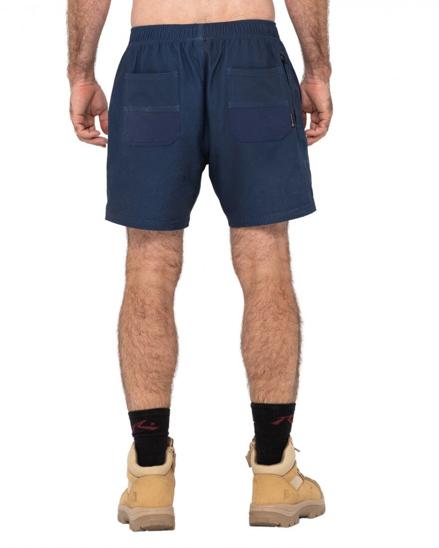 Surf2site Quick Dry Elastic Work Short Colour Navy Blue