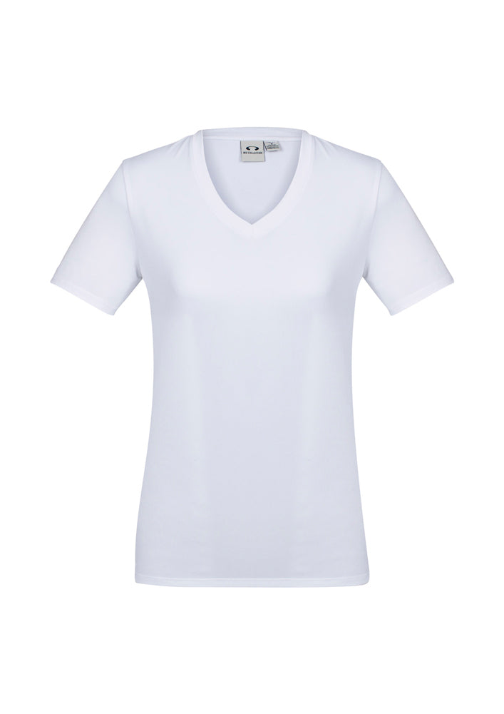 Biz Collection Ladies Aero Tee Cyan