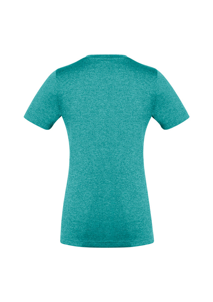 Biz Collection Ladies Aero Tee Charcoal