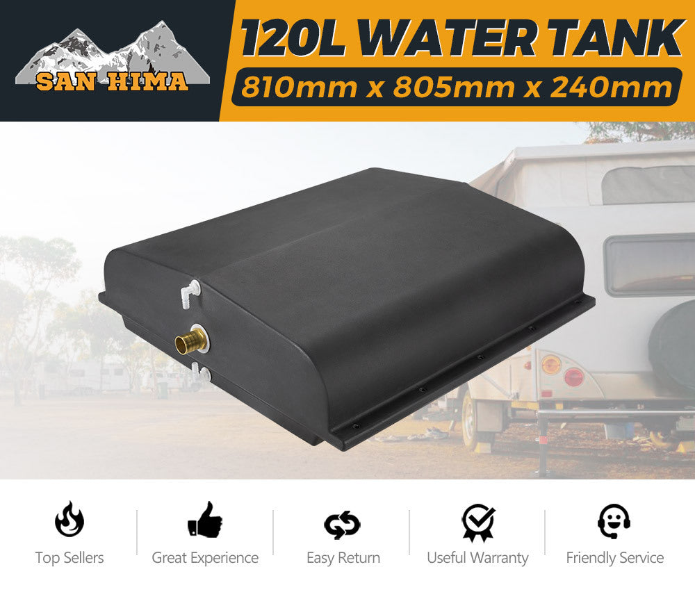 SAN HIMA 120L Caravan Water Tank Black