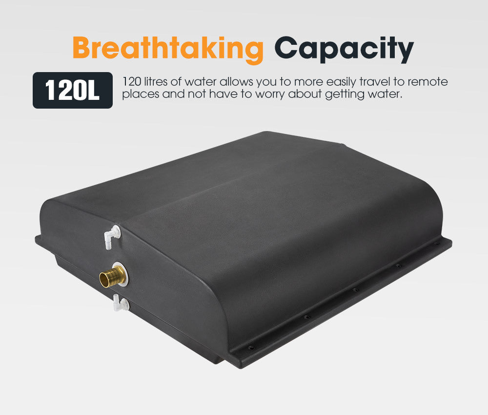 SAN HIMA 120L Caravan Water Tank Black