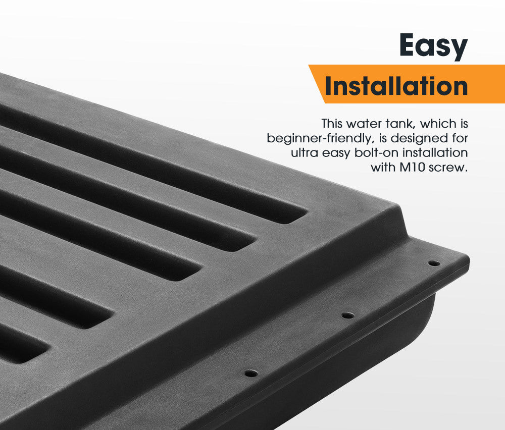 SAN HIMA 120L Caravan Water Tank Black