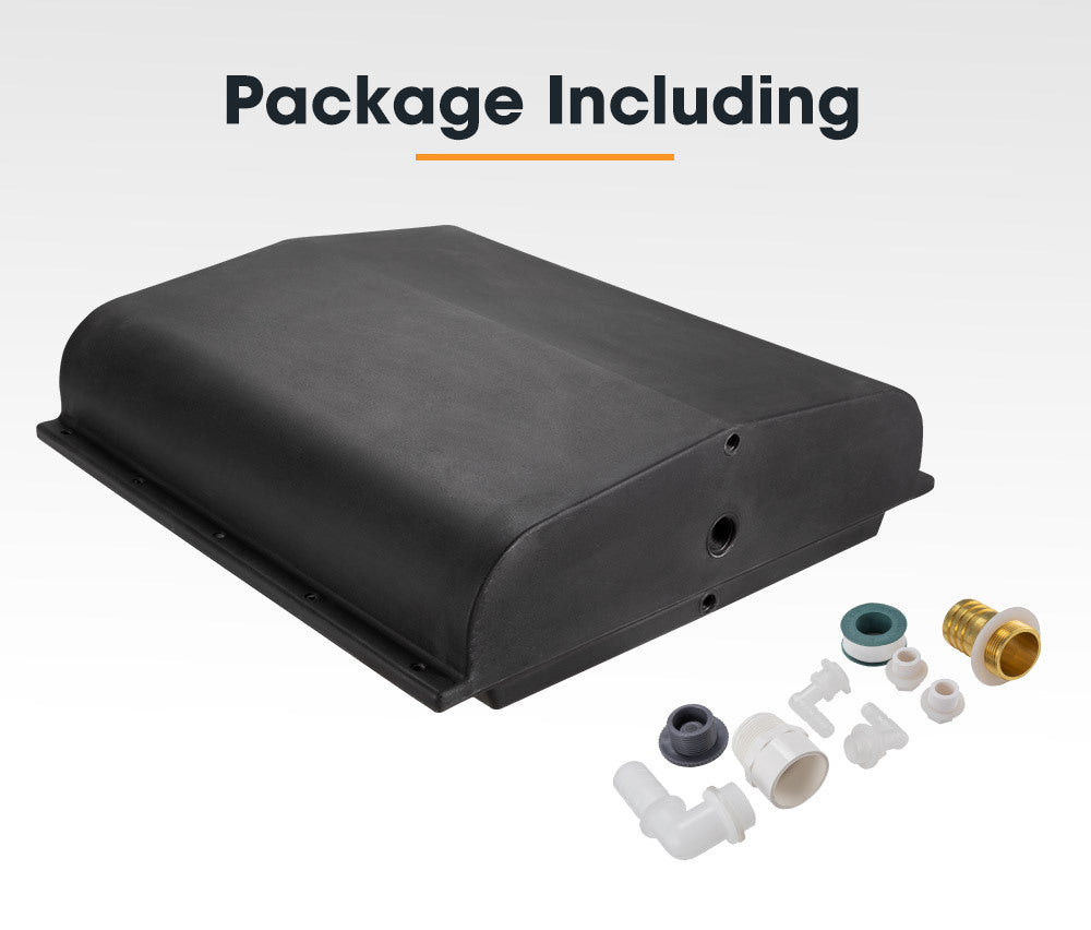 SAN HIMA 120L Caravan Water Tank Black