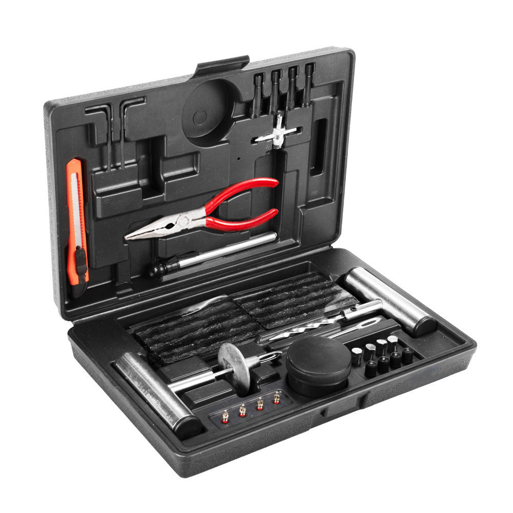 SAN HIMA 67PCS Tyre Puncture Repair Recovery Kit Heavy Duty 4WD Offroad Plugs Tubeless