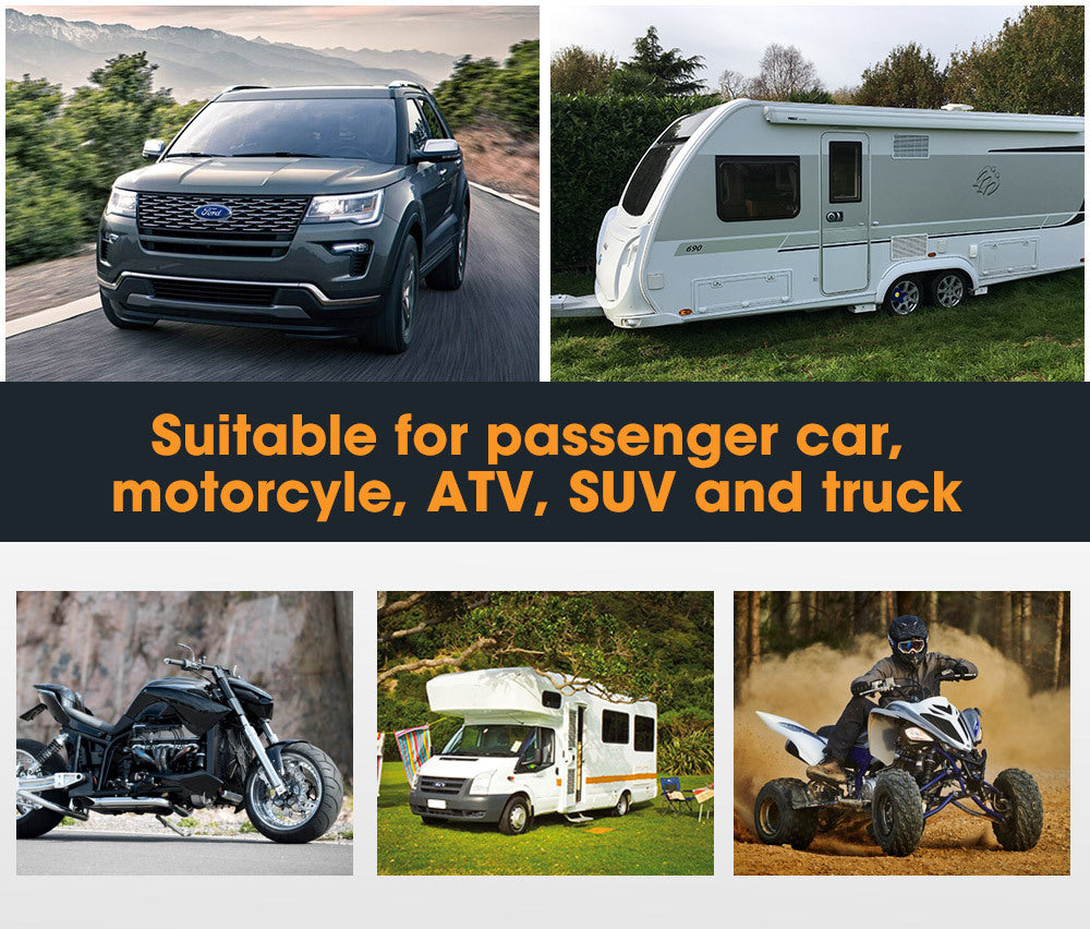 SAN HIMA 67PCS Tyre Puncture Repair Recovery Kit Heavy Duty 4WD Offroad Plugs Tubeless