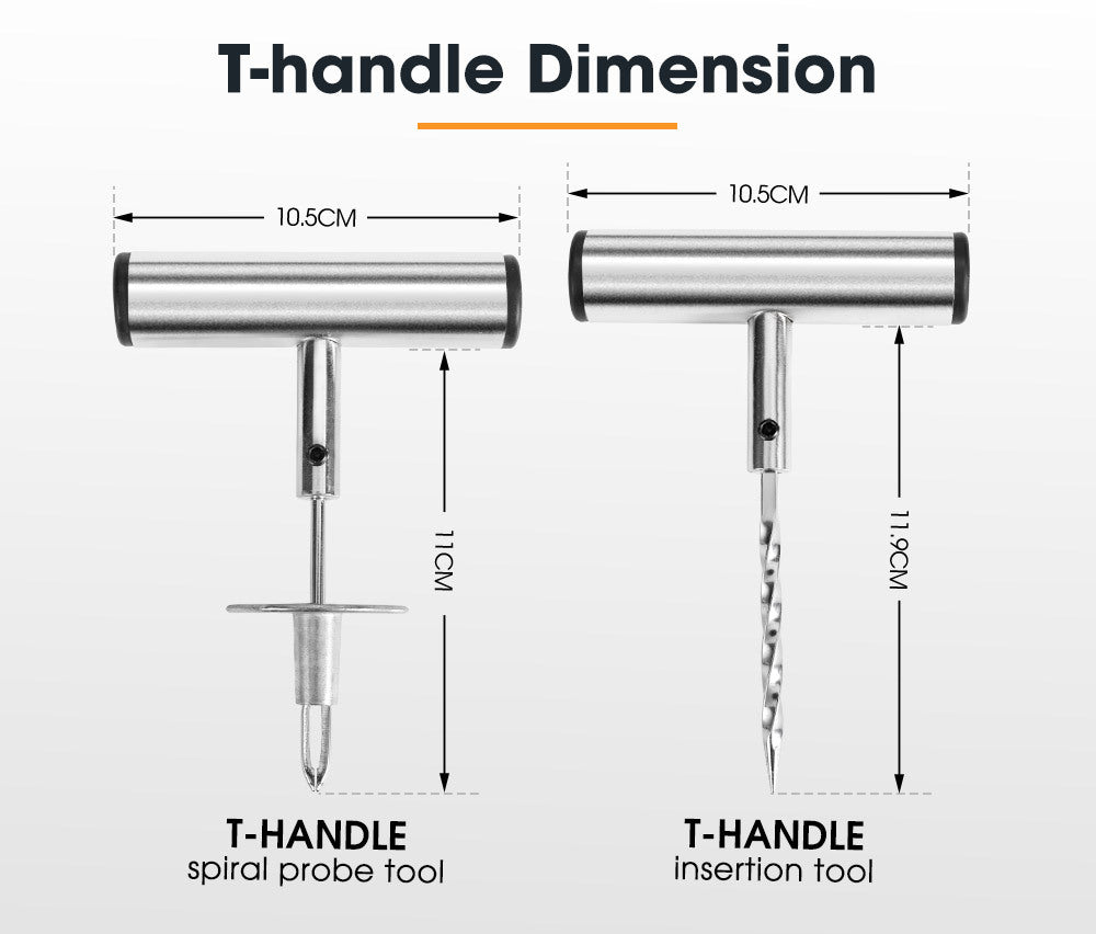 SAN HIMA 67PCS Tyre Puncture Repair Recovery Kit Heavy Duty 4WD Offroad Plugs Tubeless