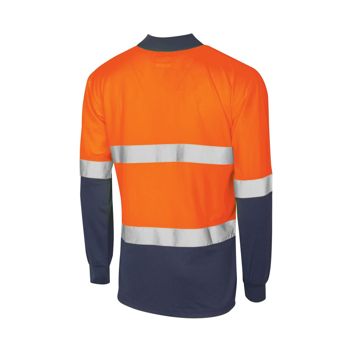 Tru Workwear Micromesh L/S Hi-Vis Taped Polo Shirt
