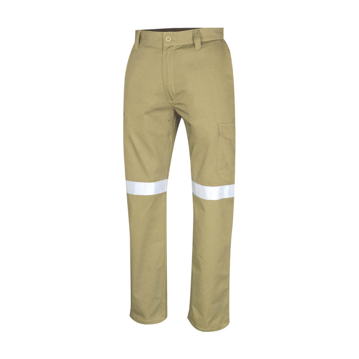 TRU Workwear Midweight Drill Trouser with Reflective Tape