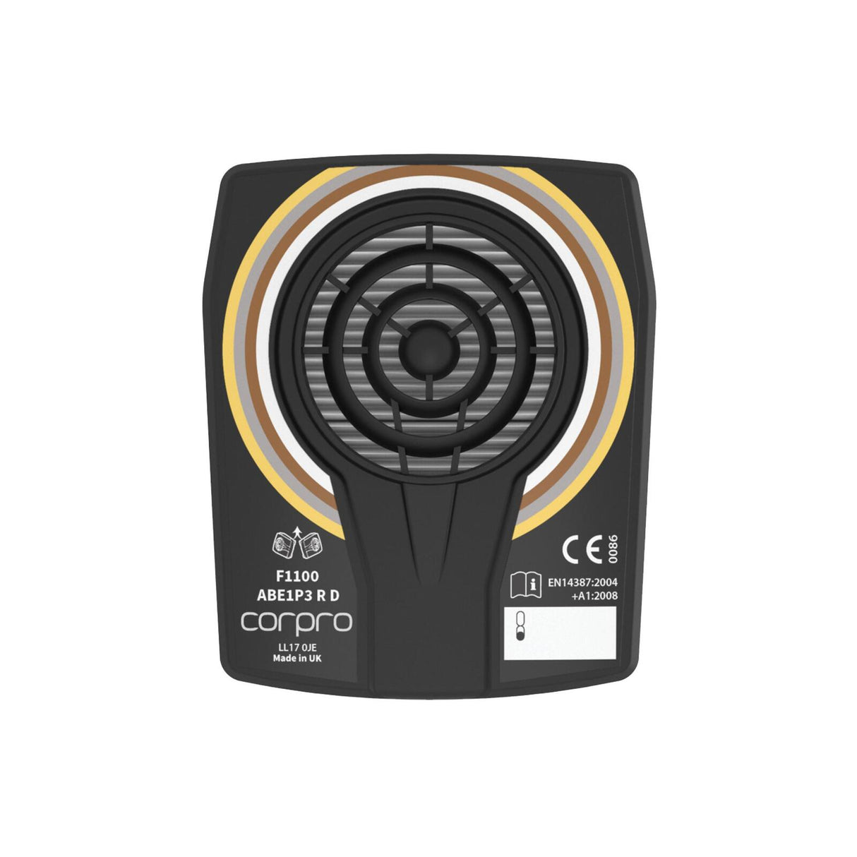 Force360 ABE1P3 R D Organic and Inorganic Vapour, Acid Gas and Particulate Combination Filter