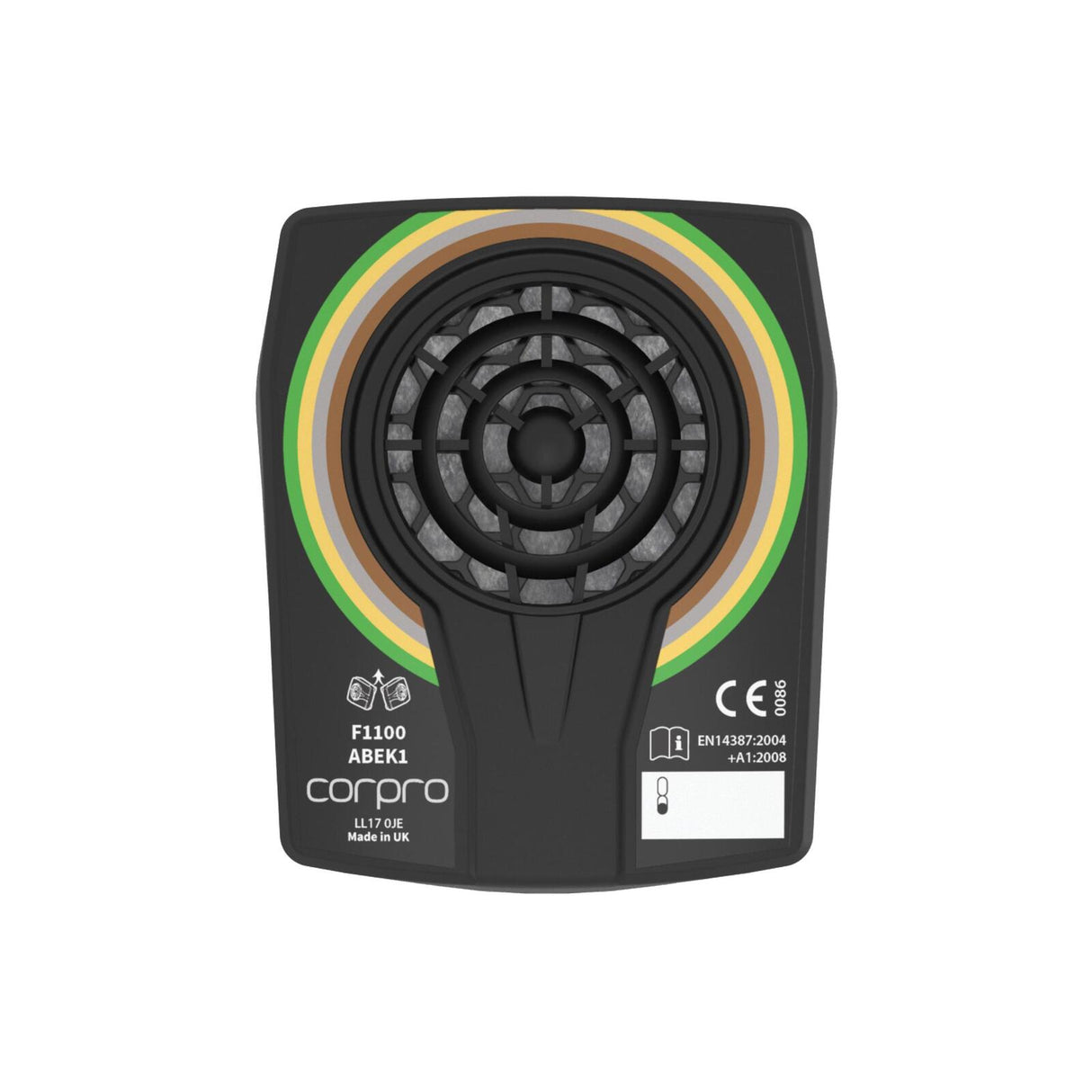 Force360 ABEK1 Organic and Inorganic Vapour, Acid Gas and Ammonia Filter