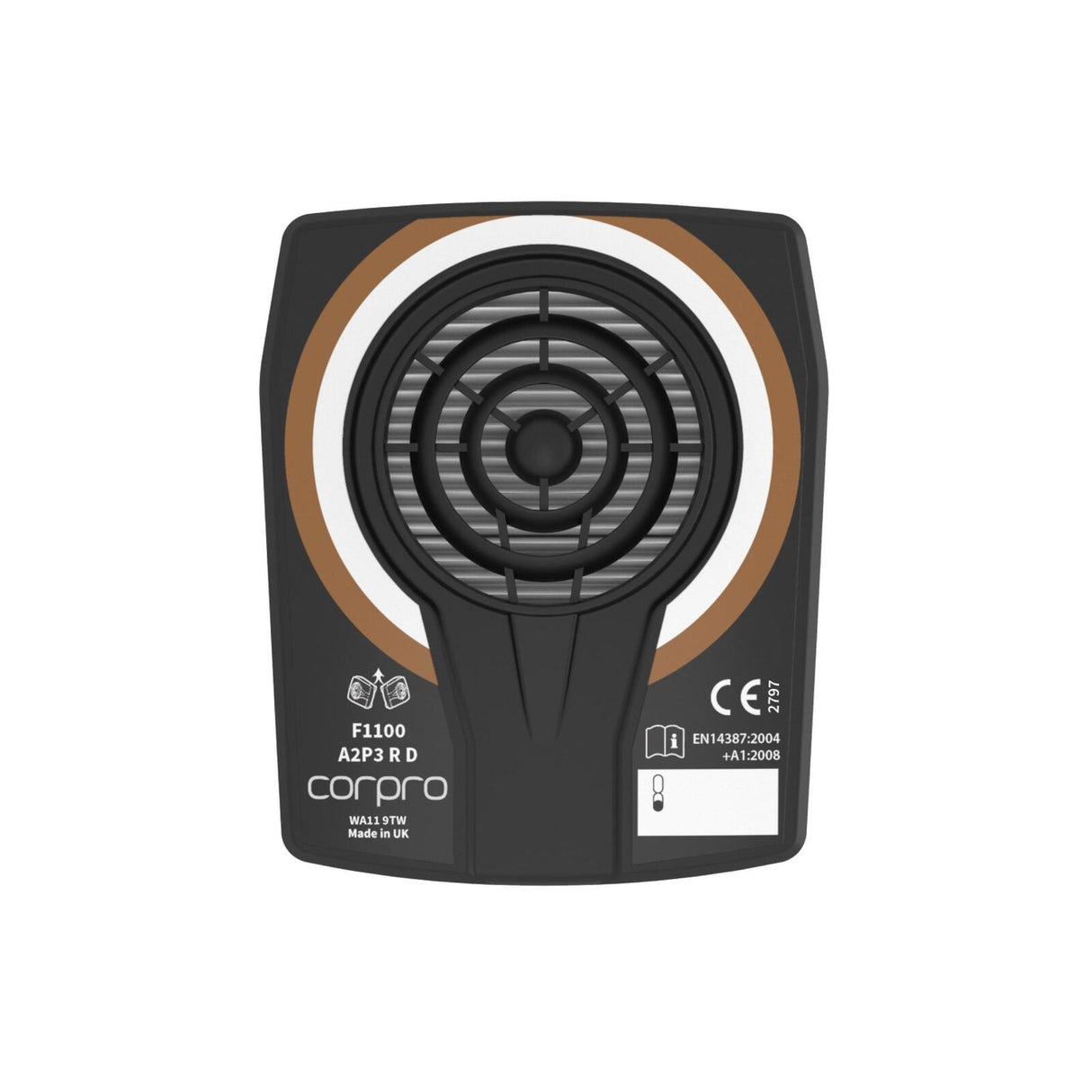 Force360 A2P3 R D Organic Vapour and Particulate Combination Filter