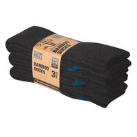 TRU Workwear Eco-Friendly Bamboo Socks - Triple Pack