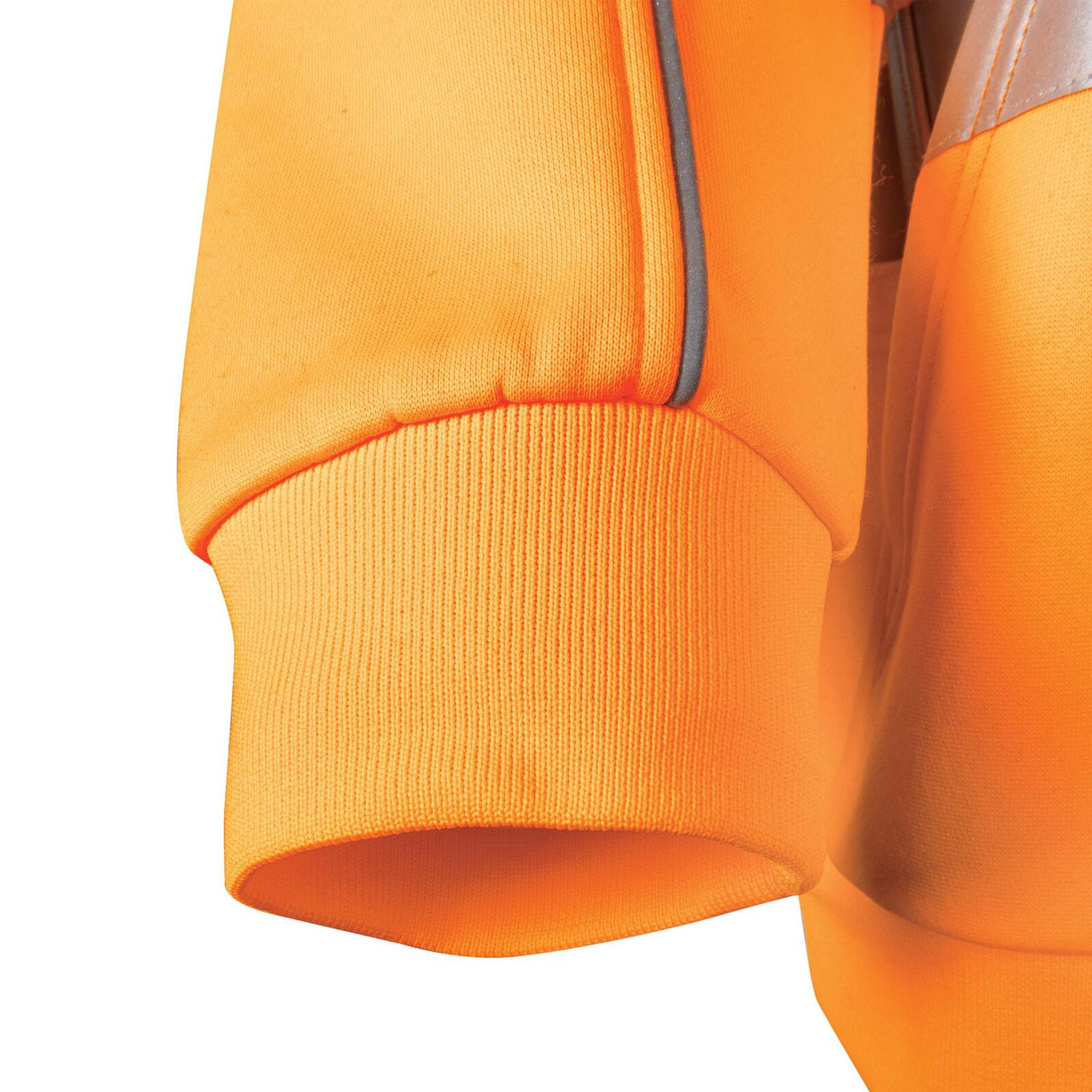 TRU Workwear Fleece Hoodie with Reflective Tape - NSW Rail