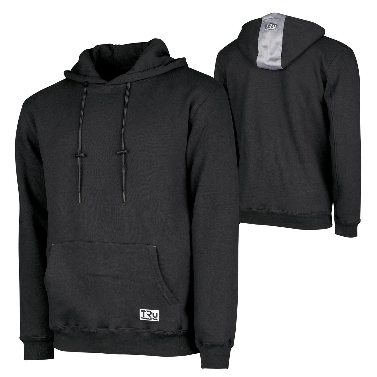 TRU Workwear Black Hoodie