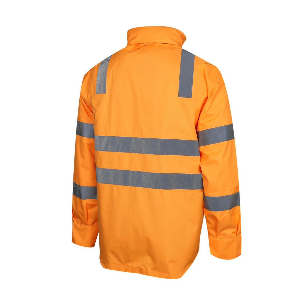 TRU Workwear 4 in 1 Polyester Oxford Jacket with Reflective Tape - VIC Rail