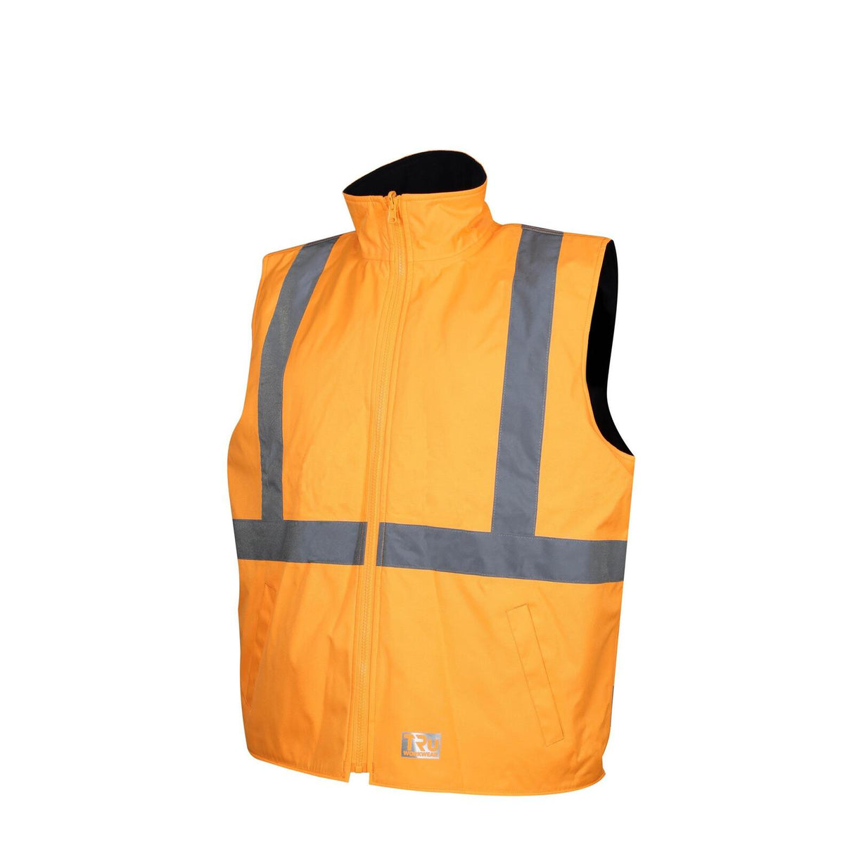 TRU Workwear 4 in 1 Polyester Oxford Jacket with Reflective Tape - NSW Rail