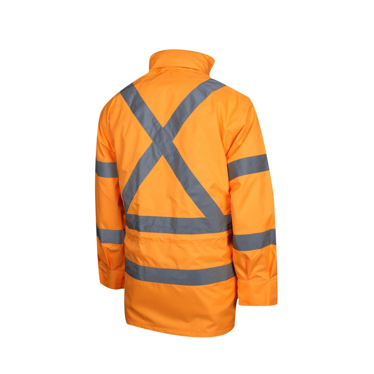 TRU Workwear 4 in 1 Polyester Oxford Jacket with Reflective Tape - NSW Rail