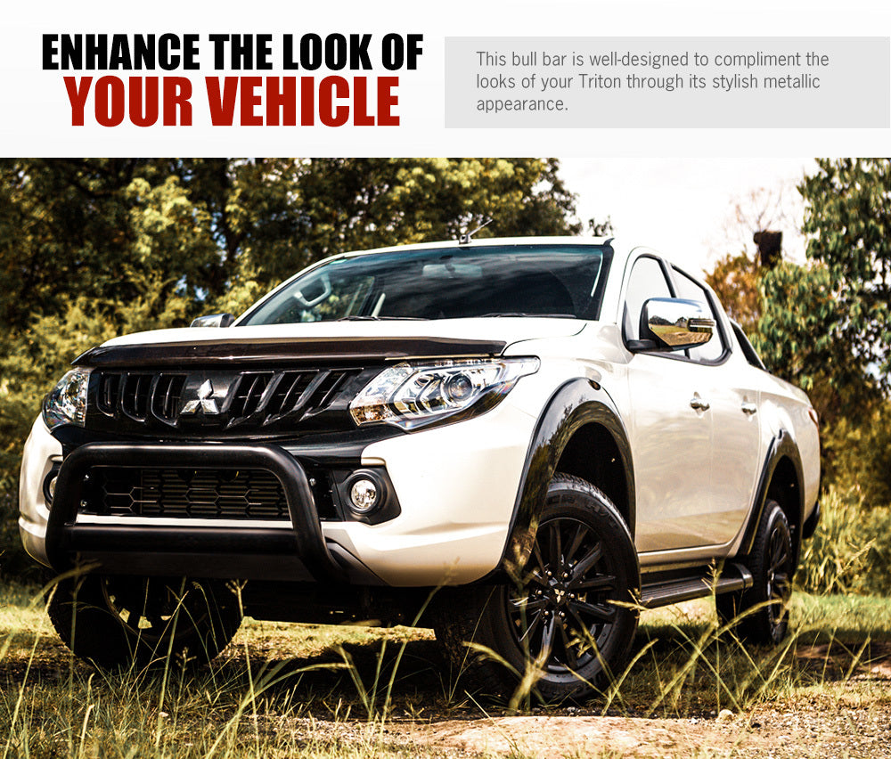 SAN HIMA Nudge Bar For Mitsubishi Triton MQ OEM 2015-2020