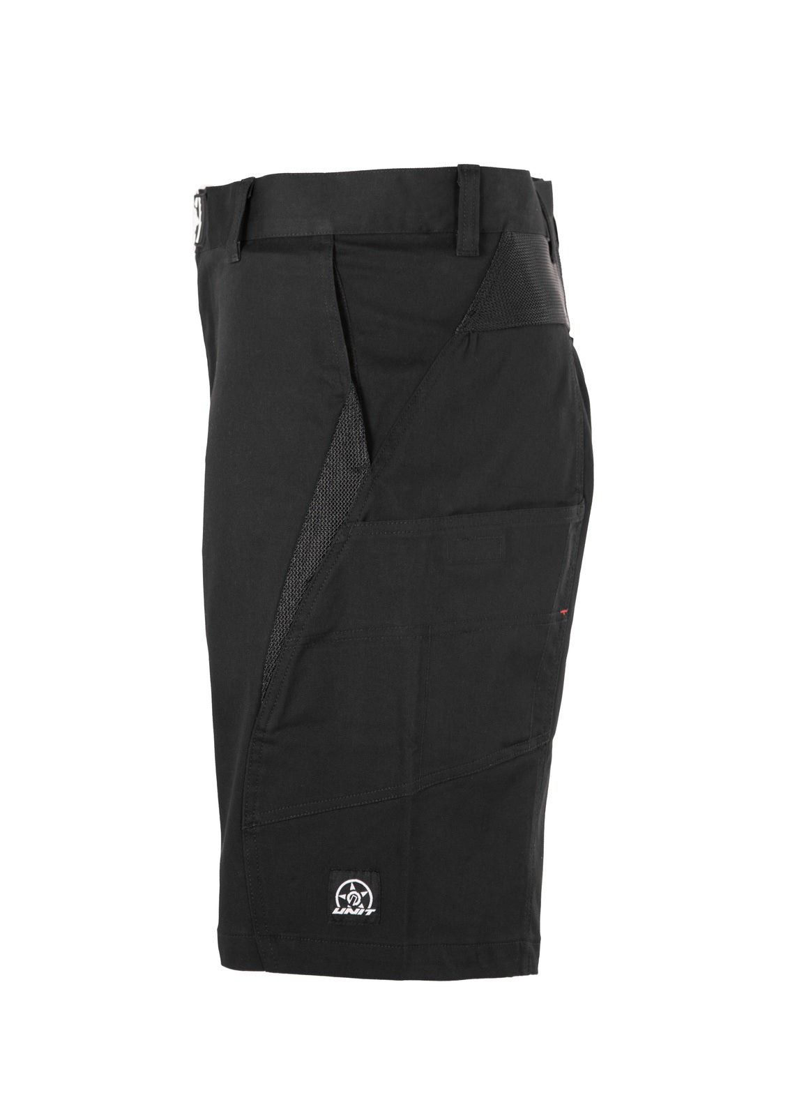 Unit Mens Shorts Work Missile Black