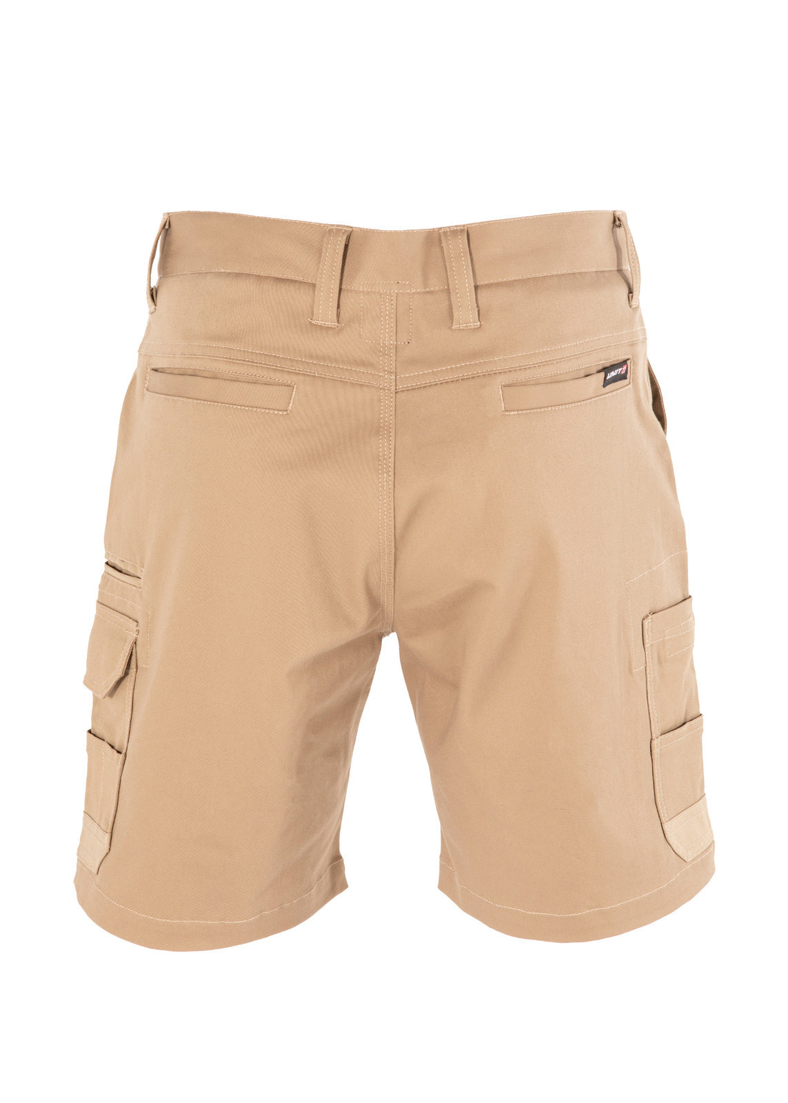Unit Mens Shorts Work Cargo Demolition Khaki