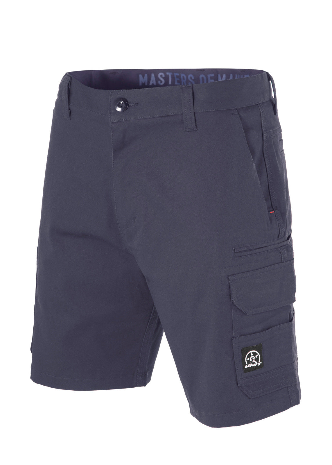 Unit Mens Shorts Work Cargo Demolition Navy