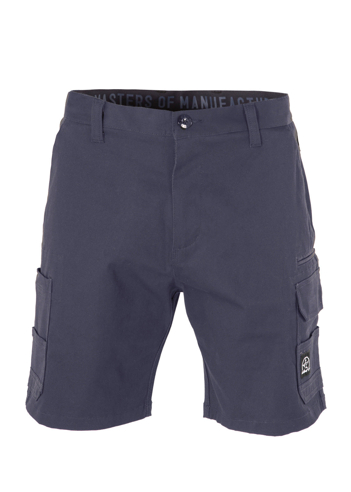 Unit Mens Shorts Work Cargo Demolition Navy