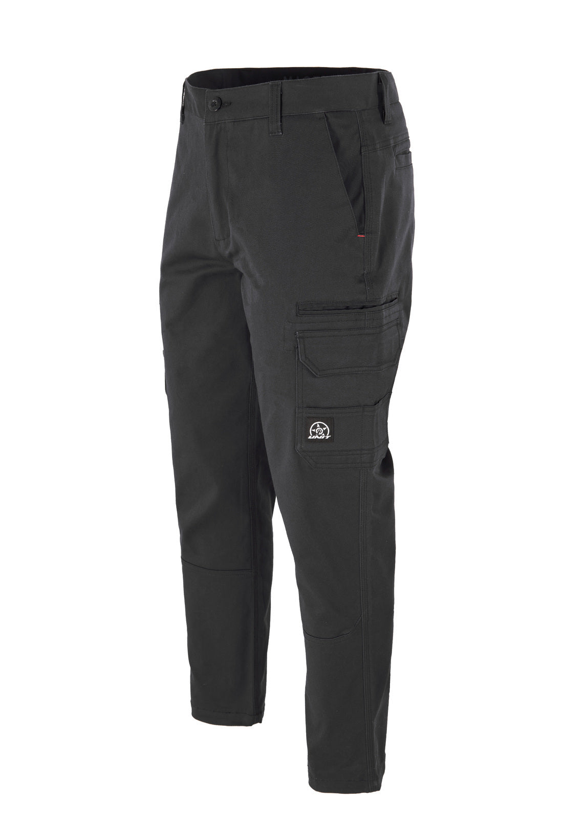 Unit Mens Pants Work Cargo Demolition Black