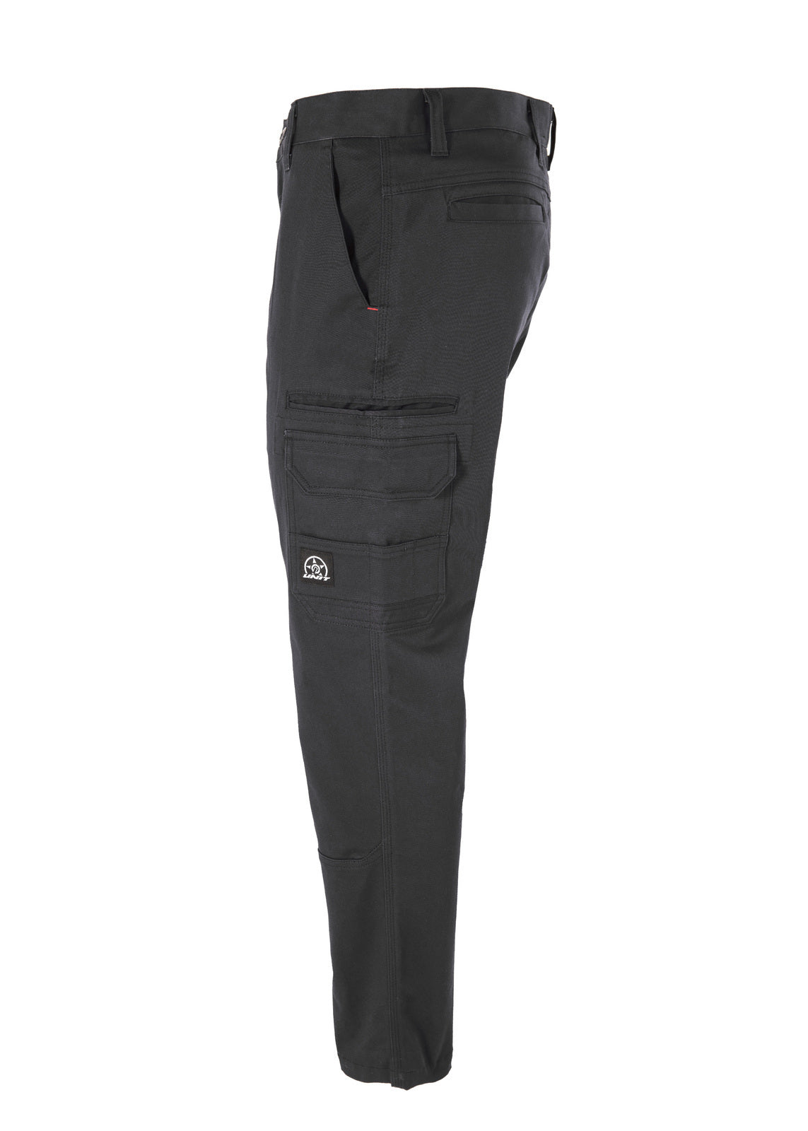 Unit Mens Pants Work Cargo Demolition Black