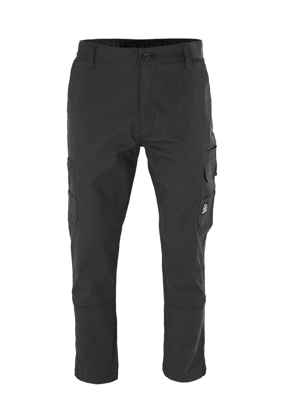 Unit Mens Pants Work Cargo Demolition Black