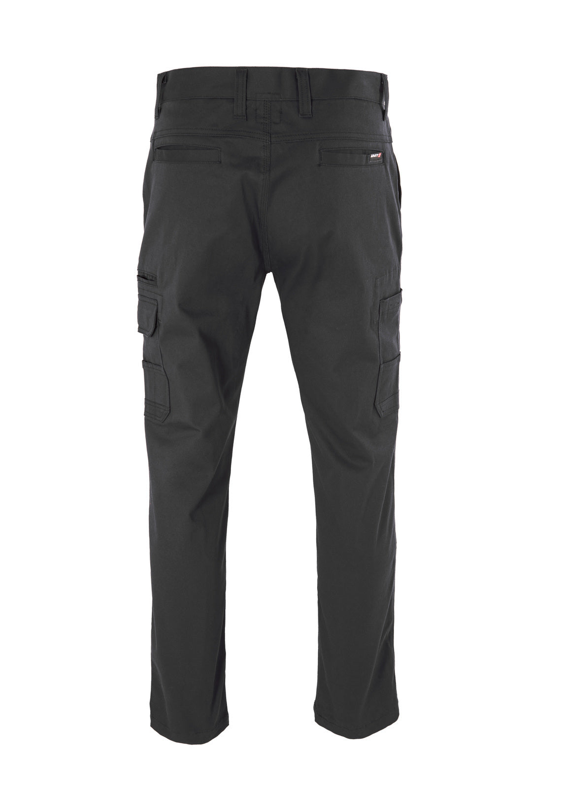 Unit Mens Pants Work Cargo Demolition Black