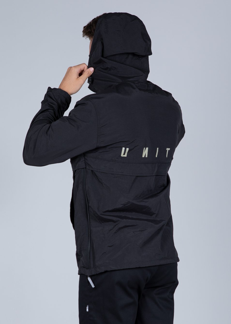 Unit Mens Jacket Evade Black