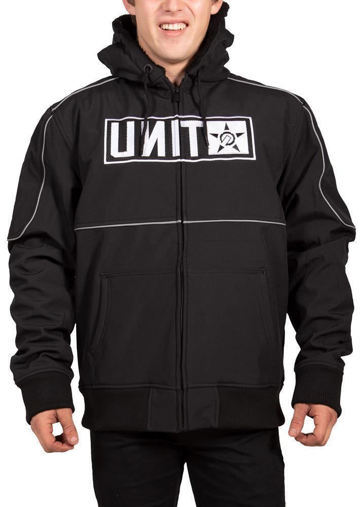 Unit Mens Jacket Raptor Black