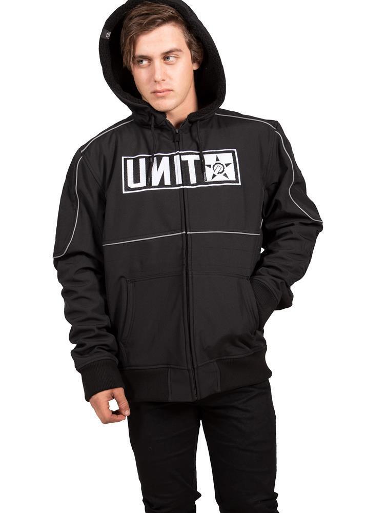 Unit Mens Jacket Raptor Black