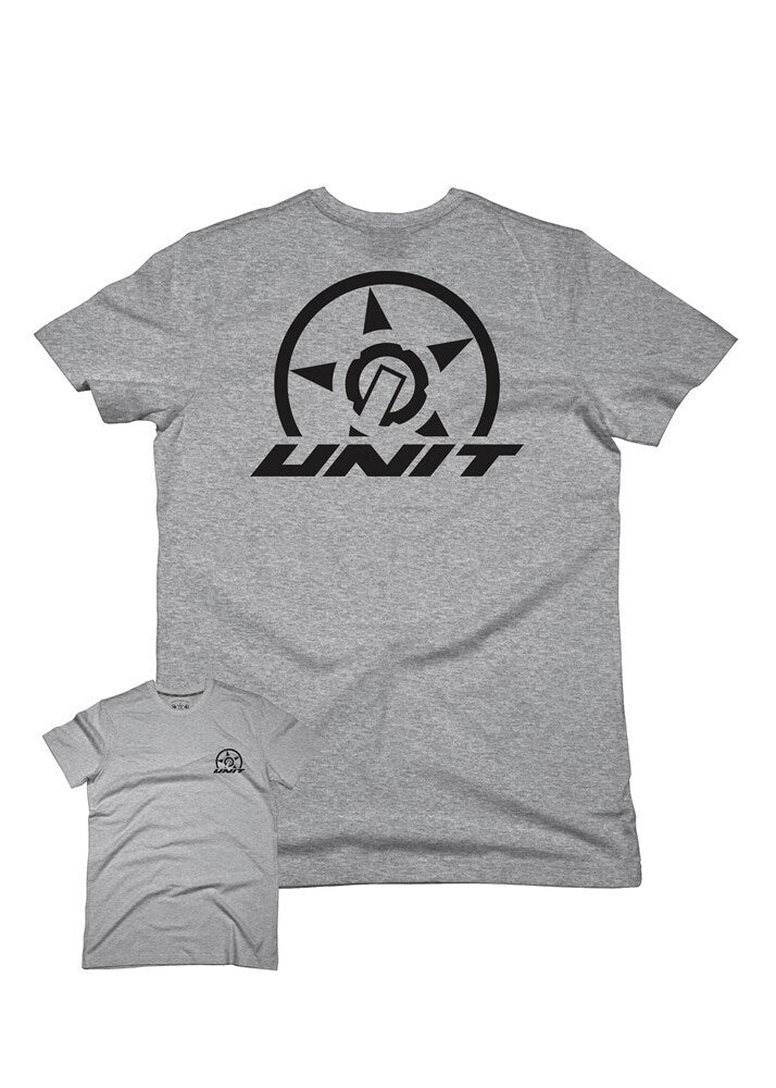 Unit Mens Tee Uphold Gray Marl
