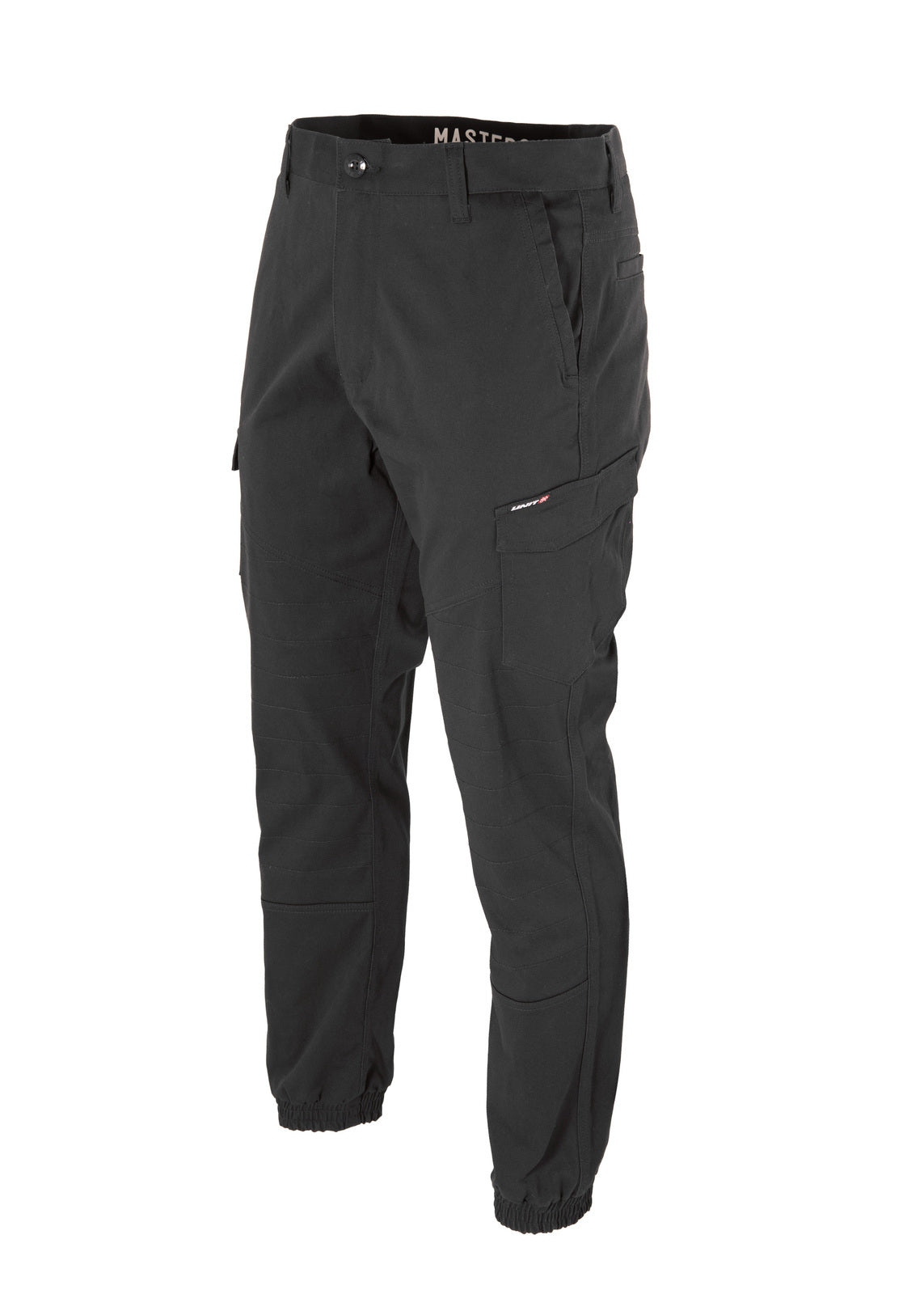 Unit Mens Pants Work Cuffed Surge Black