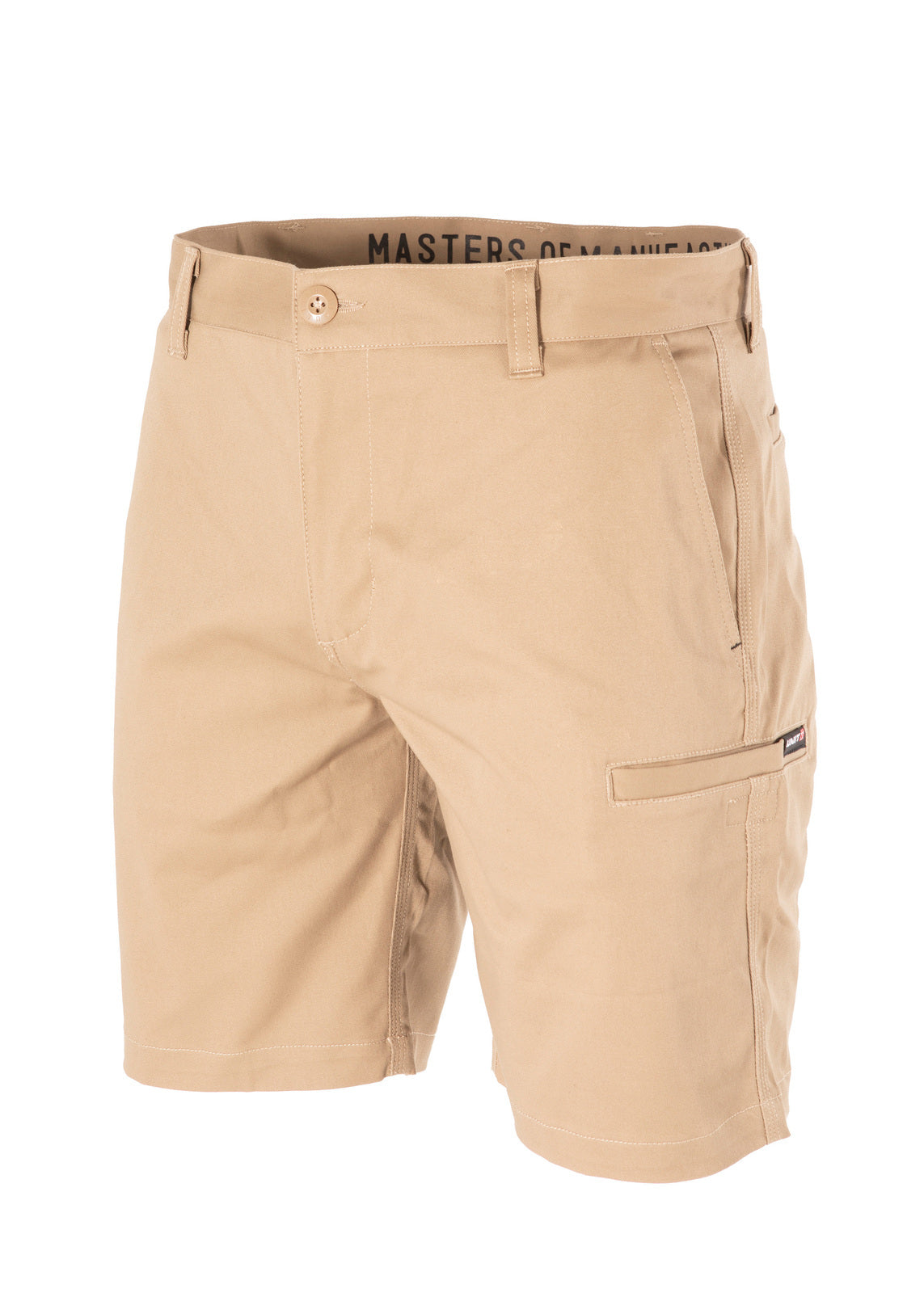 Unit Mens Shorts Work Ignition Khaki