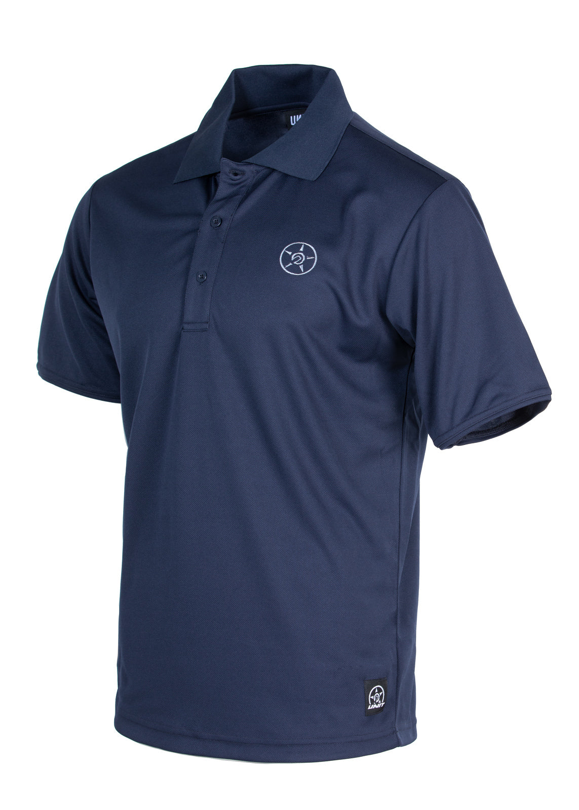 Unit Mens Polo Work Tactic Navy