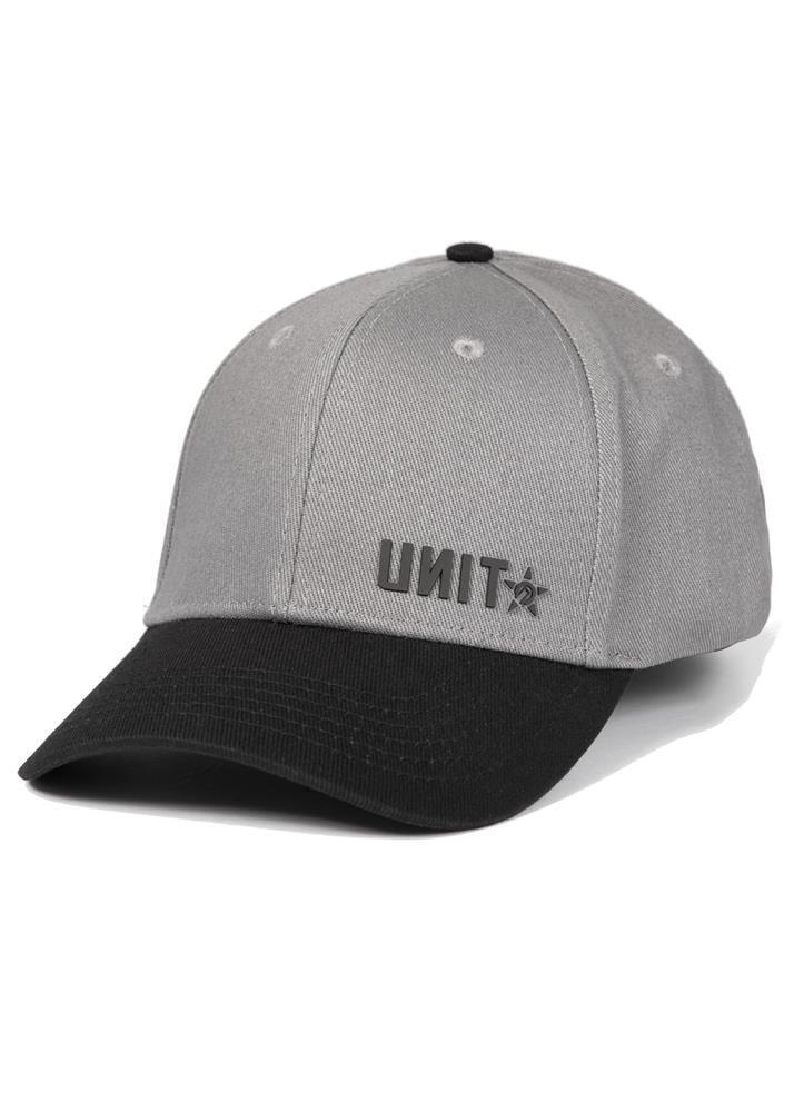 Unit Mens Headwear Flexi Cap Guild Charcoal